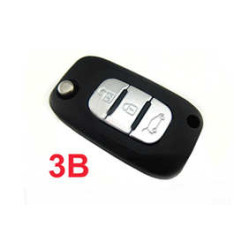 Renault No Logo 3 Buttons 434MHZ Remote Key with ID46 Chip